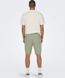 Only & Sons Linus Loose Fit Shorts Green