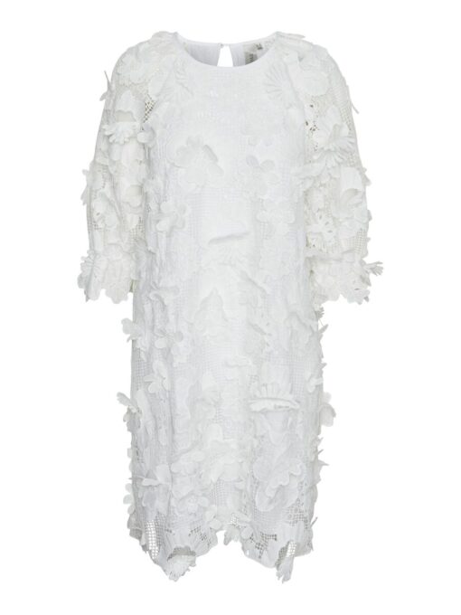 Y.A.S Yastrea Dress Star White