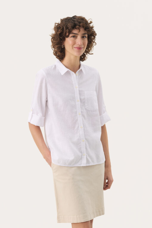 Part Two Cindie Shirt Bright White