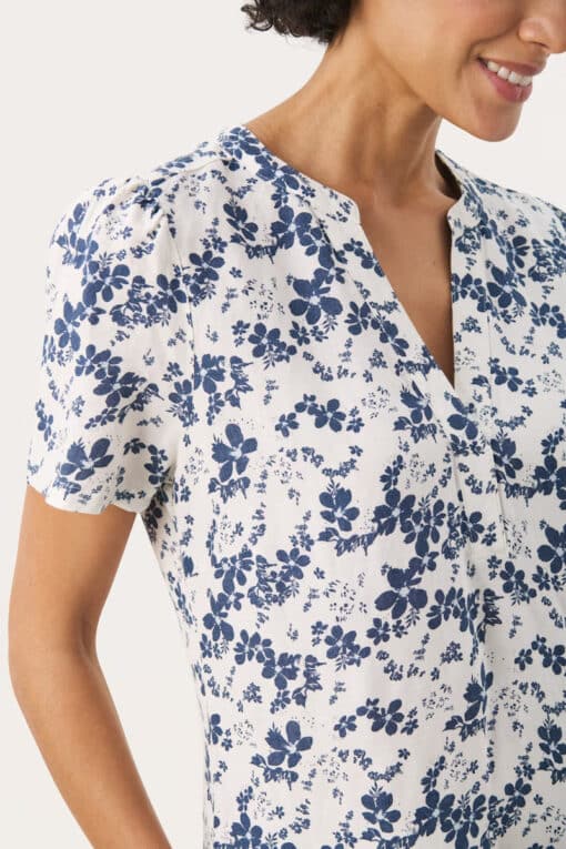 Part Two AminasePW Dress  Oceana Contrast Flower Print