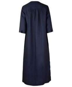 Stenströms Julia Navy Linen Dress