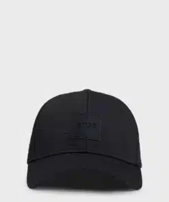 Boss Zed Seersucker Cap Black