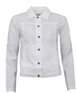 STI Linnea Linen Jacket White