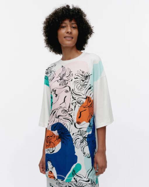 Marimekko Petran Blombom Placement Tee