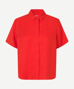 Samsøe Samsøe Mina Shirt Flame Scarlet