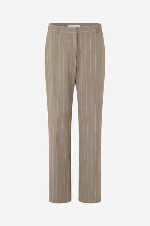 Samsøe Samsøe Salara Trousers Greige Stripe