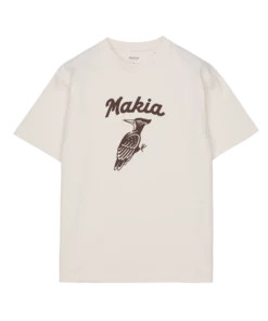 Makia Martius T-shirt Natural White