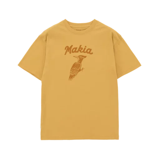 Makia Martius T-shirt Ochre