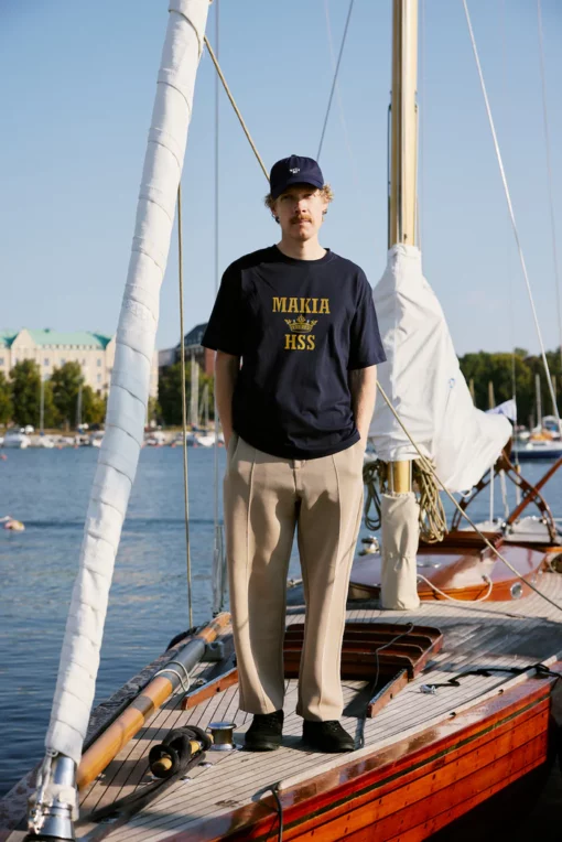 Makia Andö T-shirt Navy