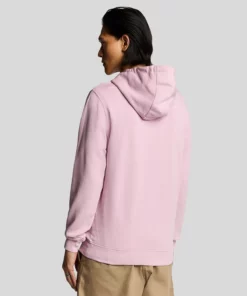 Lyle & Scott Pullover Hoodie Pink Light