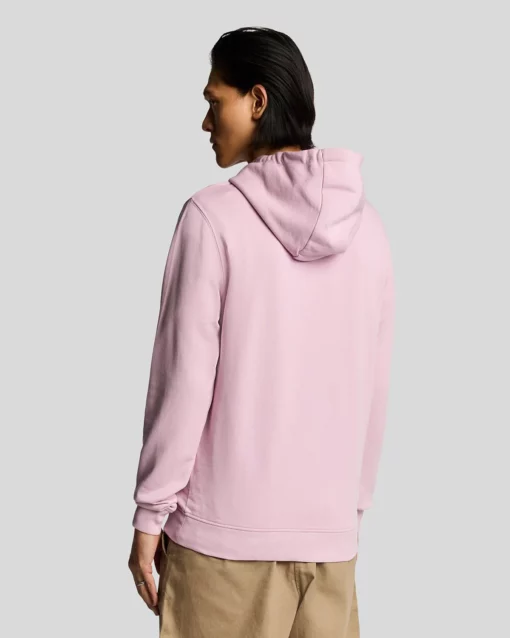 Lyle & Scott Pullover Hoodie Pink Light