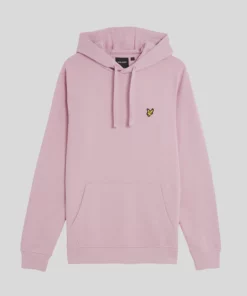 Lyle & Scott Pullover Hoodie Pink Light