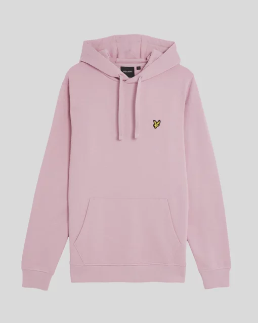 Lyle & Scott Pullover Hoodie Pink Light