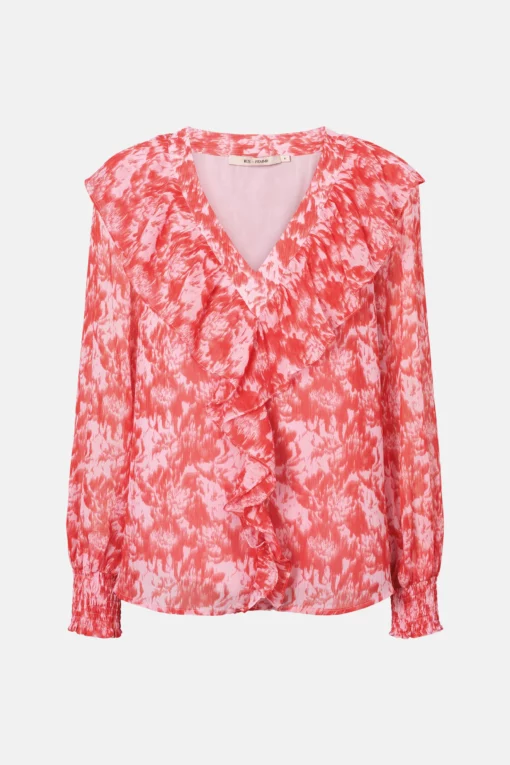Rue de Femme Jennah Blouse Mars Red