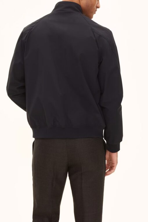Oscar Jacobson Bomber Nylon Shell Jacket Dark Blue