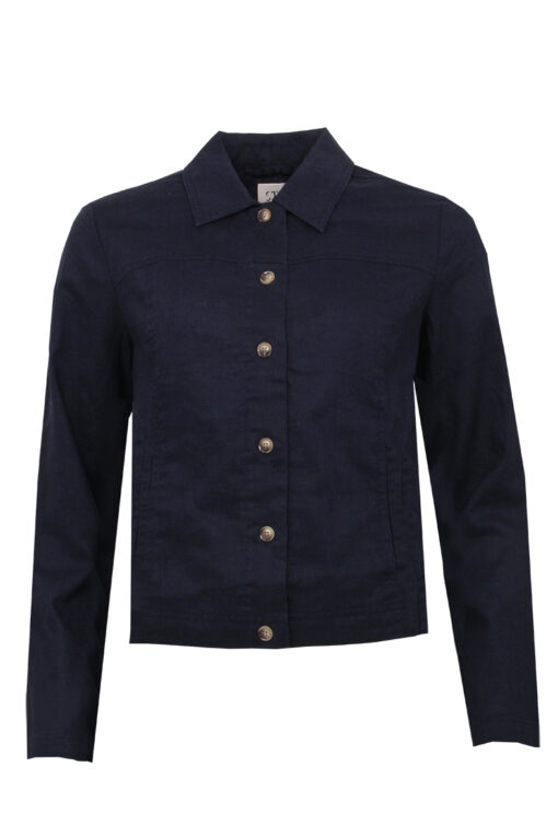 STI Linnea Linen Jacket Black