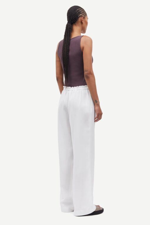 Samsøe Samsøe Satopiary Trousers Egret