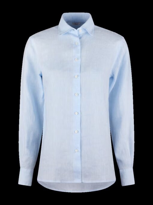 Stenströms Siri Light Blue Linen Shirt