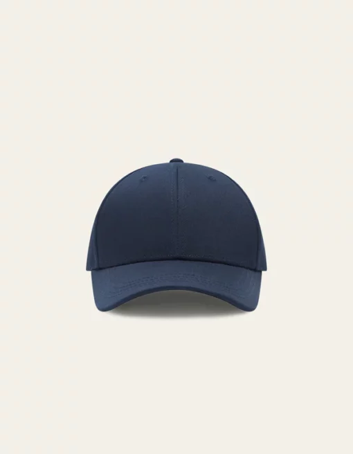 Les Deux Crew Organic Baseball Cap Dark Navy