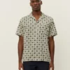 Les Deux Lukas AOP Tapestry SS Shirt Ivory