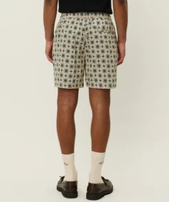 Les Deux Otto AOP Tapestry Shorts Ivory
