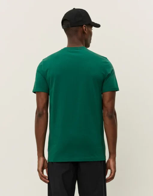 Les Deux Norregaard Contrast T-Shirt Evergreen