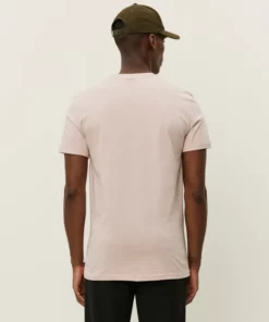 Les Deux Norregaard Contrast T-Shirt Peach Whip