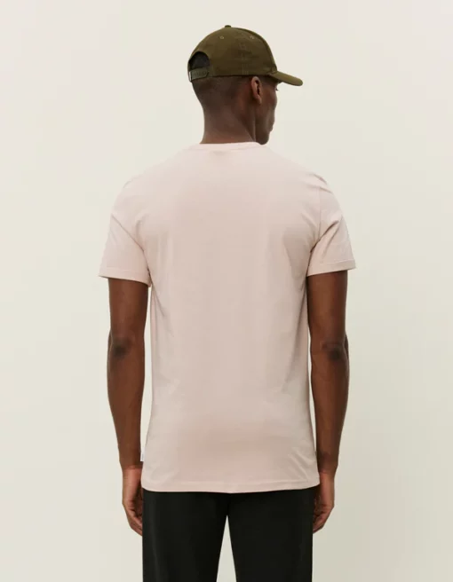 Les Deux Norregaard Contrast T-Shirt Peach Whip