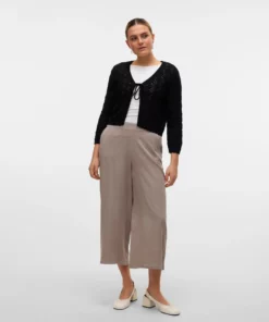 Vmnewverena Lace Cardigan Black