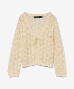Vmnewverena Lace Cardigan Birch