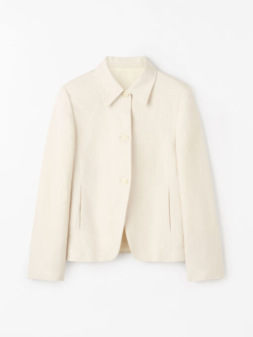 Tiger of Sweden Eloise Linen Blazer Off White