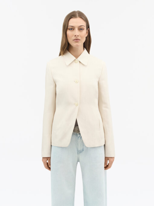 Tiger of Sweden Eloise Linen Blazer Off White