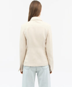Tiger of Sweden Eloise Linen Blazer Off White