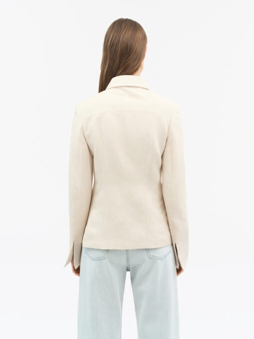 Tiger of Sweden Eloise Linen Blazer Off White