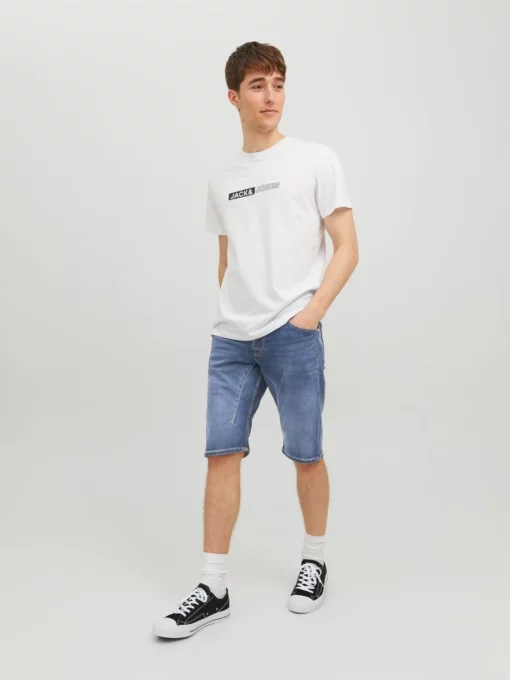 Jack & Jones Scale JJlong Shorts Blue Denim