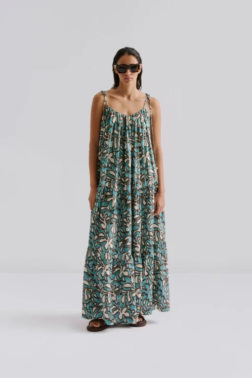 Malina Mare Dress Ocean Corals