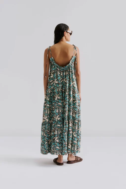 Malina Mare Dress Ocean Corals