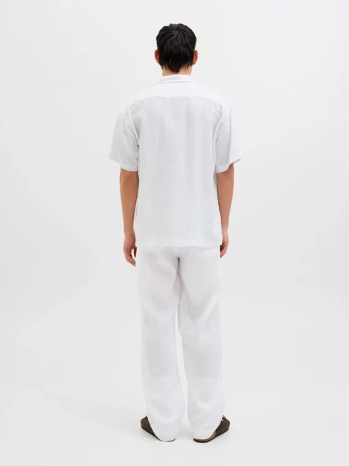 Jack & Jones Karl Lawrence Linen Chino Pants White