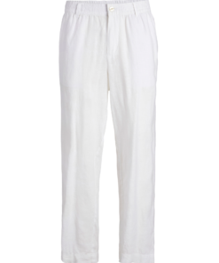 Jack & Jones Karl Lawrence Linen Chino Pants White