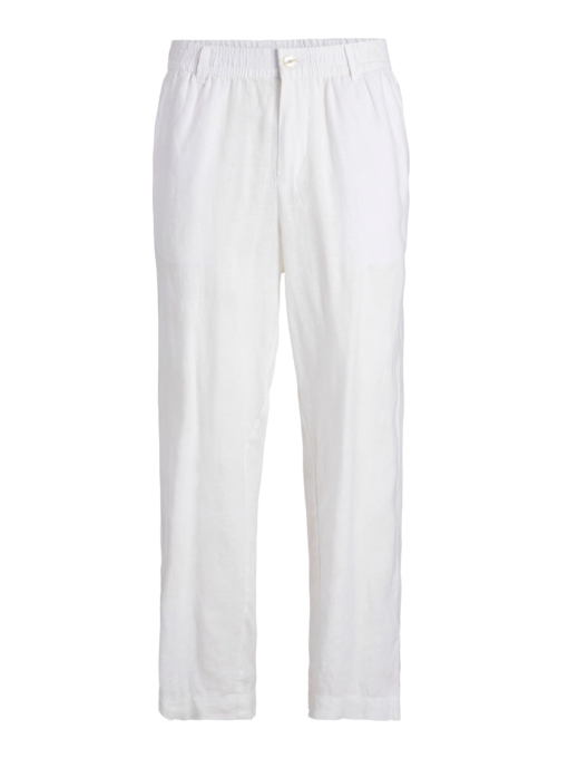 Jack & Jones Karl Lawrence Linen Chino Pants White