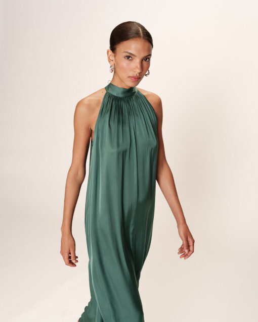 Grace & Mila Midi Dress Emeraude Rose