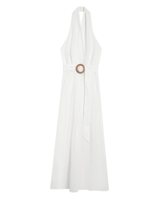 Grace & Mila Long Dress Ecru Rosamour