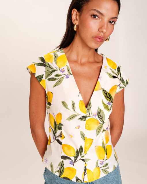 Grace & Mila Blouse Ecru Remy