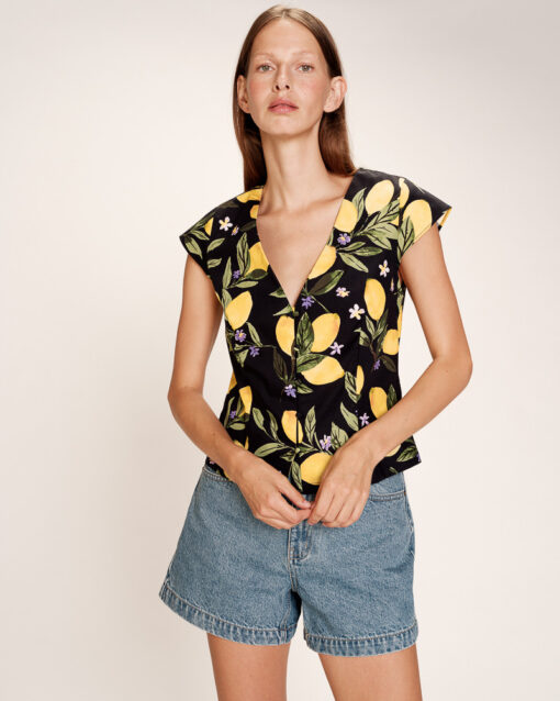 Grace & Mila Blouse Noir Remy