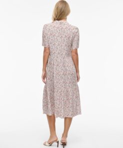 Vikaty Shirt Midi Dress Birch