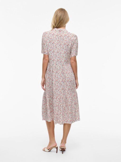 Vikaty Shirt Midi Dress Birch