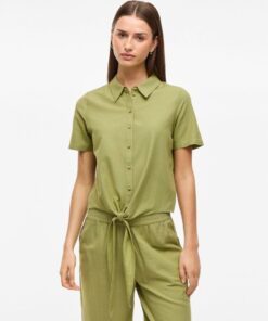 Viprisilla Knot Shirt Sage