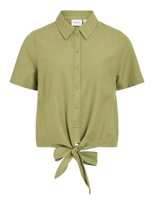 Viprisilla Knot Shirt Sage