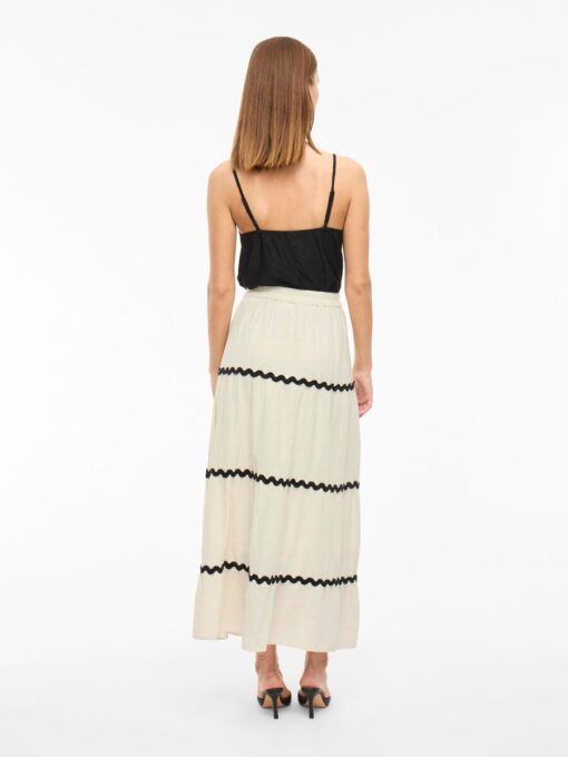 Vimanda Wavy Maxi Skirt Birch