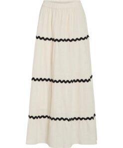 Vimanda Wavy Maxi Skirt Birch